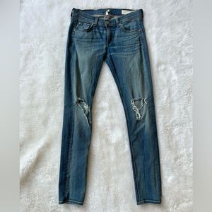 Rag and Bone Medium Wash Denim